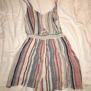 American eagle striped romper